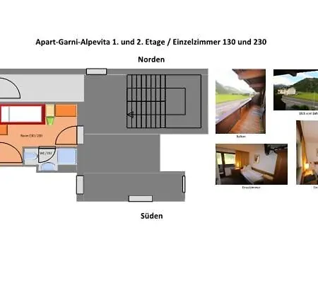 Apart-garni Alpevita Affittacamere 3*